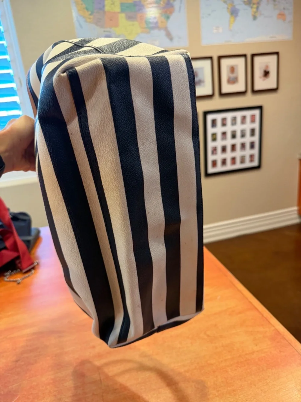 Tory Burch navy white